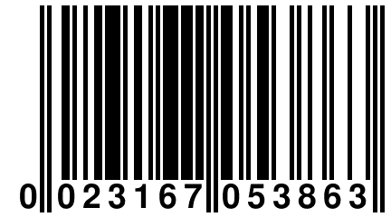 0 023167 053863