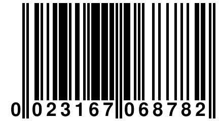 0 023167 068782