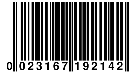 0 023167 192142