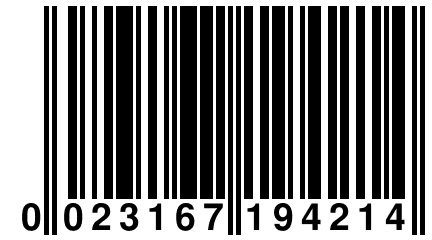 0 023167 194214