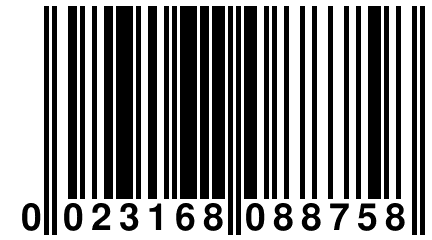 0 023168 088758