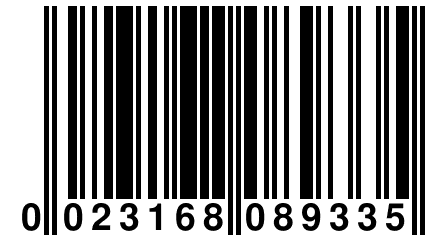 0 023168 089335