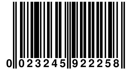 0 023245 922258