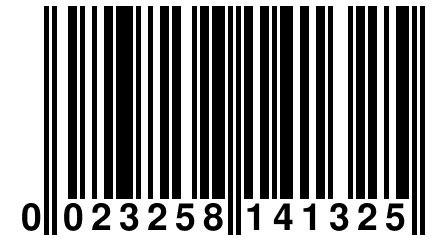 0 023258 141325