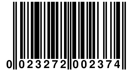 0 023272 002374