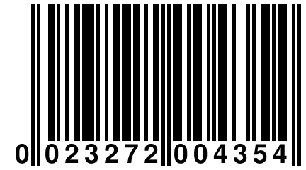 0 023272 004354