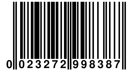 0 023272 998387