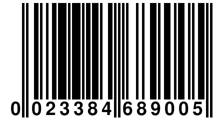 0 023384 689005