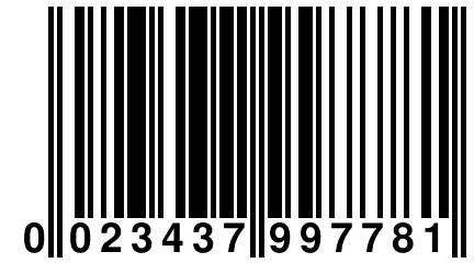 0 023437 997781