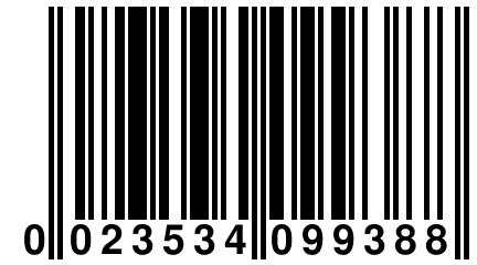 0 023534 099388