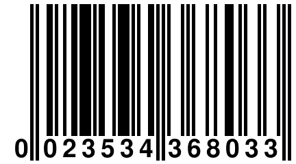 0 023534 368033