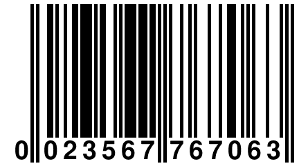 0 023567 767063