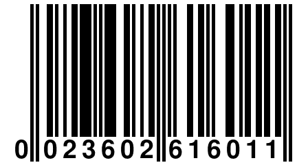 0 023602 616011