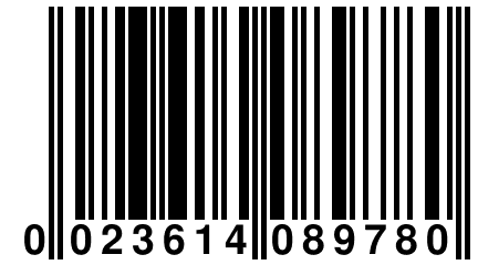 0 023614 089780