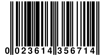 0 023614 356714