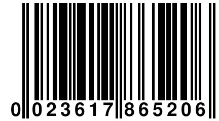 0 023617 865206