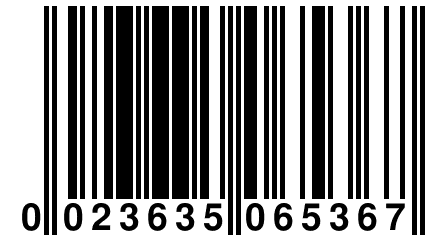 0 023635 065367