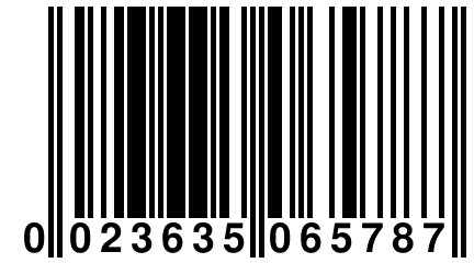 0 023635 065787