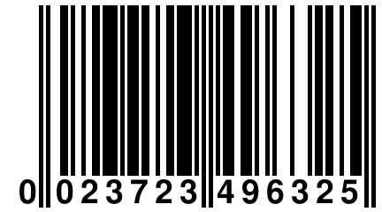 0 023723 496325