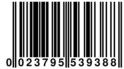 0 023795 539388