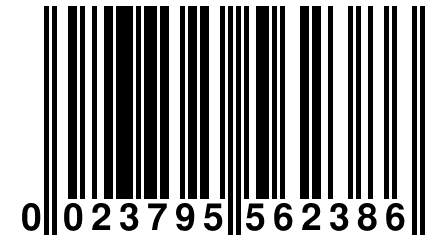 0 023795 562386