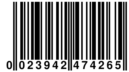 0 023942 474265