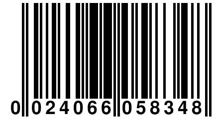 0 024066 058348