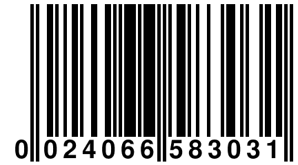 0 024066 583031