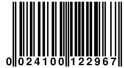 0 024100 122967