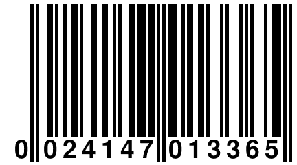 0 024147 013365