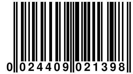 0 024409 021398