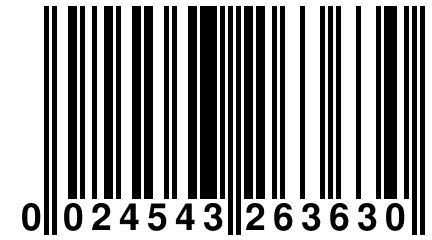 0 024543 263630