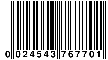 0 024543 767701