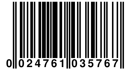 0 024761 035767