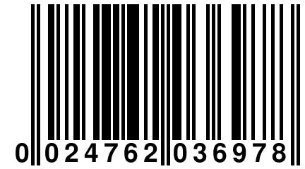 0 024762 036978