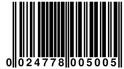 0 024778 005005