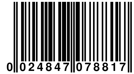 0 024847 078817