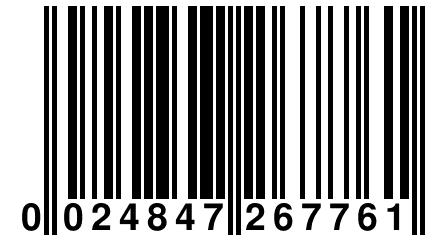 0 024847 267761