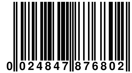 0 024847 876802