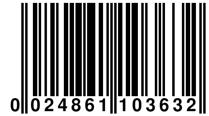 0 024861 103632