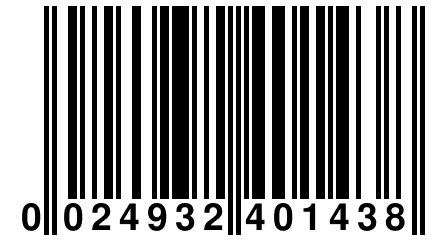 0 024932 401438