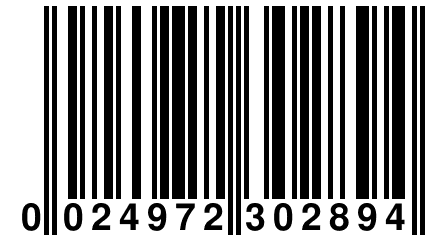 0 024972 302894