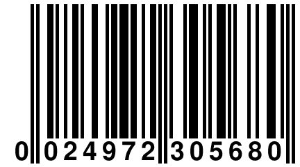 0 024972 305680