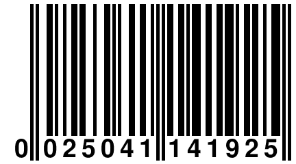 0 025041 141925