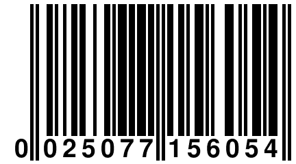 0 025077 156054