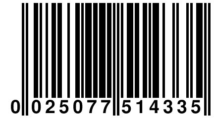 0 025077 514335