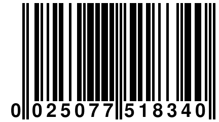 0 025077 518340