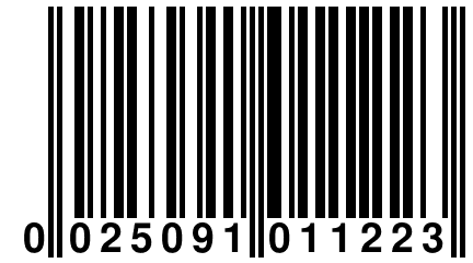 0 025091 011223