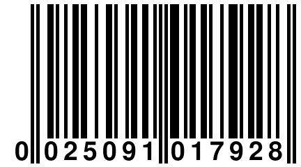 0 025091 017928