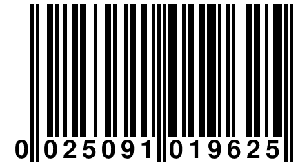 0 025091 019625